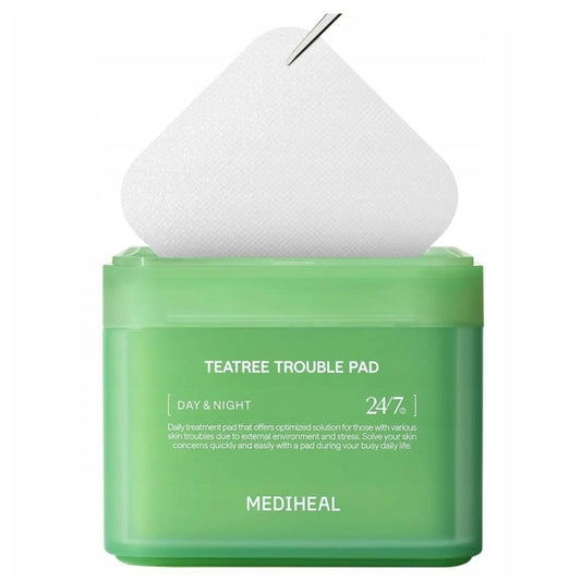 Mediheal Mediheal Teatree Trouble Pad Kojące płatki do twarzy - 100 sztuk