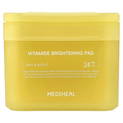 Mediheal Mediheal Vitamide Brightening Pad płatki rozjaśniające do twarzy - 100 sztuk