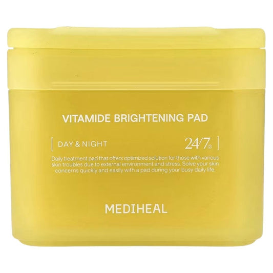 Mediheal Mediheal Vitamide Brightening Pad płatki rozjaśniające do twarzy - 100 sztuk