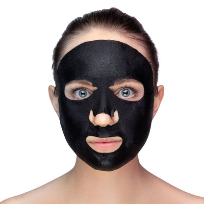 Mediheal Mediheal W.H.P White Hydrating Black Mask EX. Nawilżająco-rozjaśniająca maska w płachcie - 10 sztuk