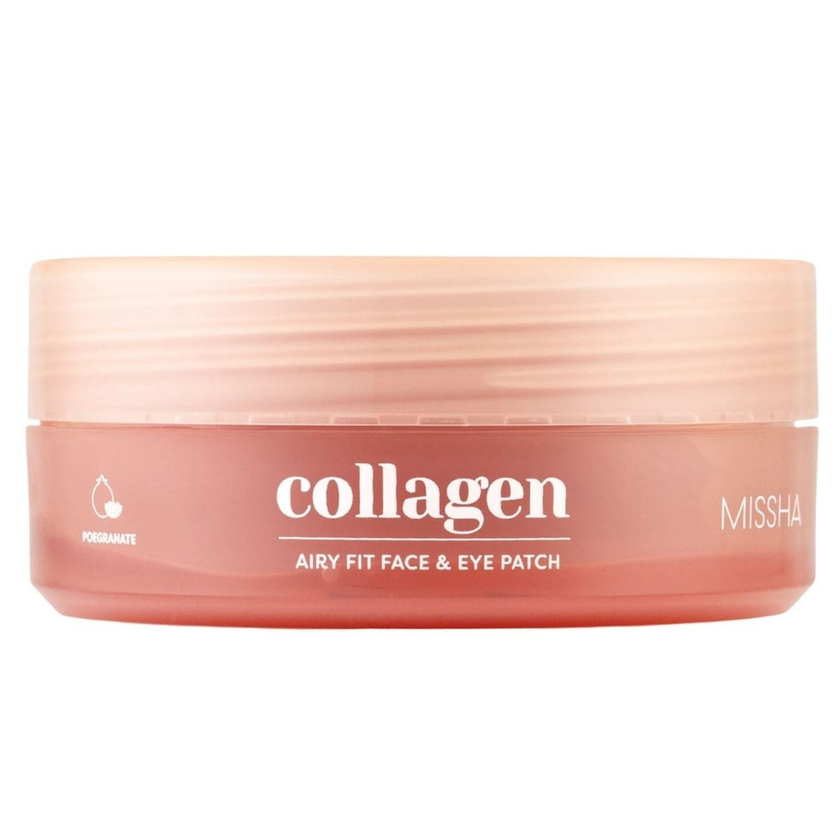 Missha Missha Airy Fit Collagen Lifting Face & Eye Patch Ujędrniające płatki hydrożelowe z kolagenem - 60 sztuk