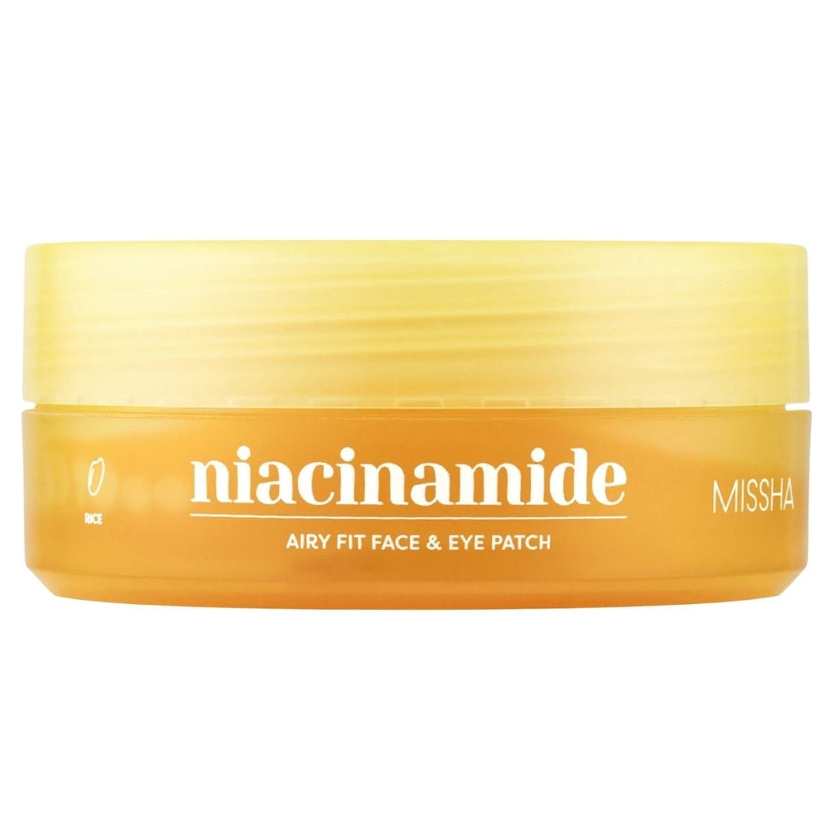 Missha Missha Airy Fit Niacinamide Brightening Face & Eye Patch Rozjaśniające płatki hydrożelowe z niacynamidem - 60 sztuk