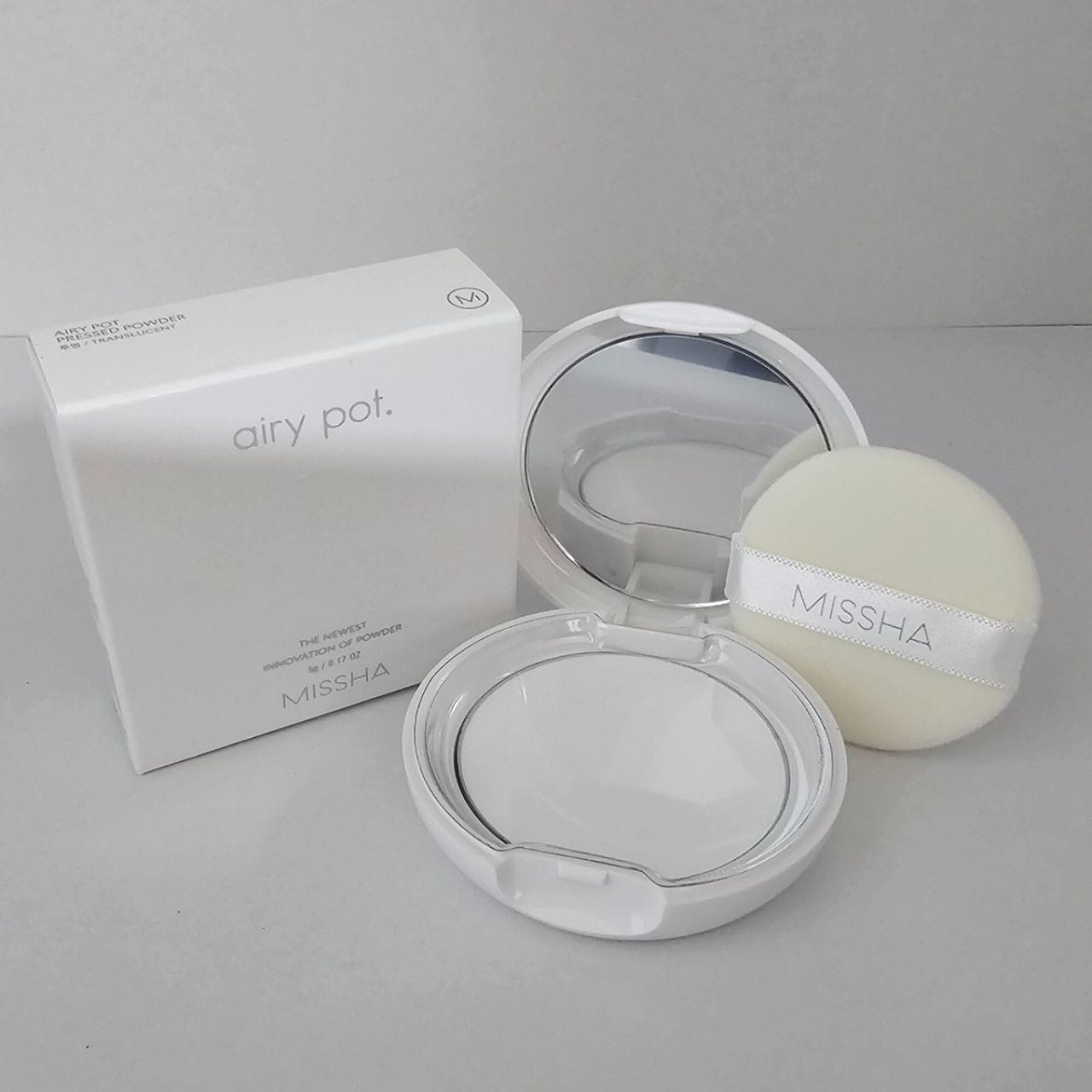 Missha Missha Airy Pod Puder prasowany, transparentny - 5 g