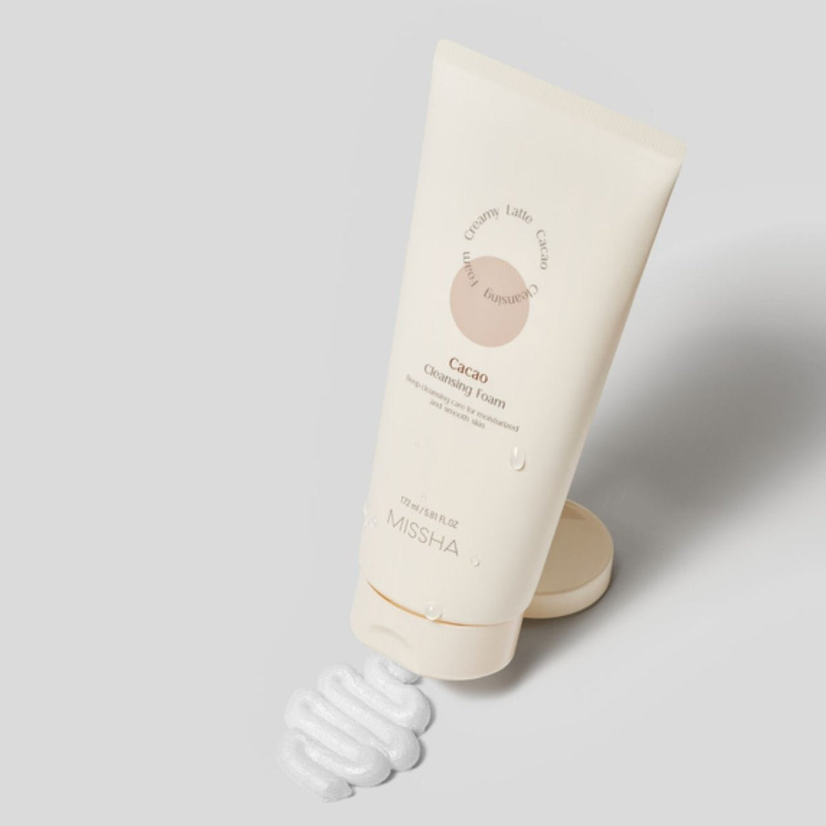 Missha Missha Creamy Latte Cleansing Foam Cacao Oczyszczająca pianka do mycia twarzy 172 ml