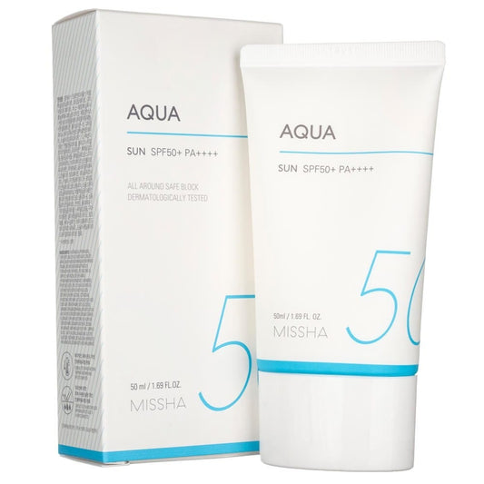 Missha Missha Krem przeciwsłoneczny All-Around Safe Block Aqua Sun SPF50+/PA++++ - 50 ml