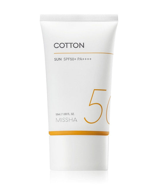 Missha Missha Krem przeciwsłoneczny All Around Safe Block Cotton SPF50+ - 50 ml