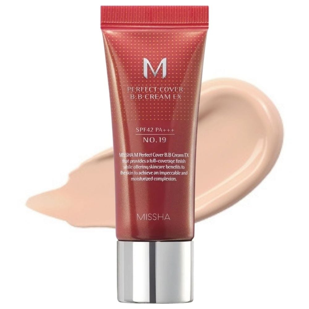 Missha Missha M Perfect Cover Ex Krem BB z SPF42 odcień No.19 Cool Ivory - 20 ml