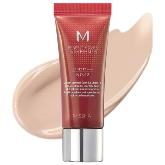 Missha Missha M Perfect Cover Ex Krem BB z SPF42 odcień No.22 Cool Sand - 20 ml