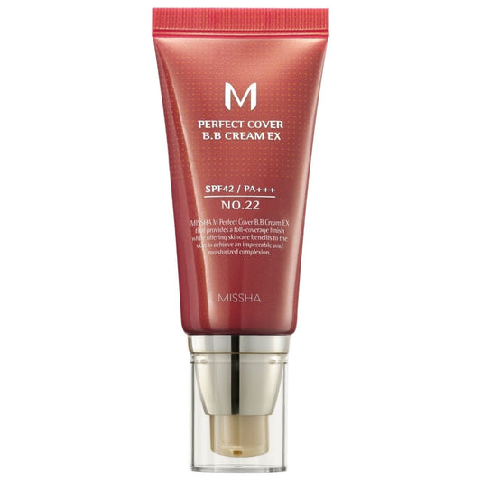 Missha Missha M Perfect Cover Ex Krem BB z SPF42 odcień No.22 Cool Sand - 50 ml