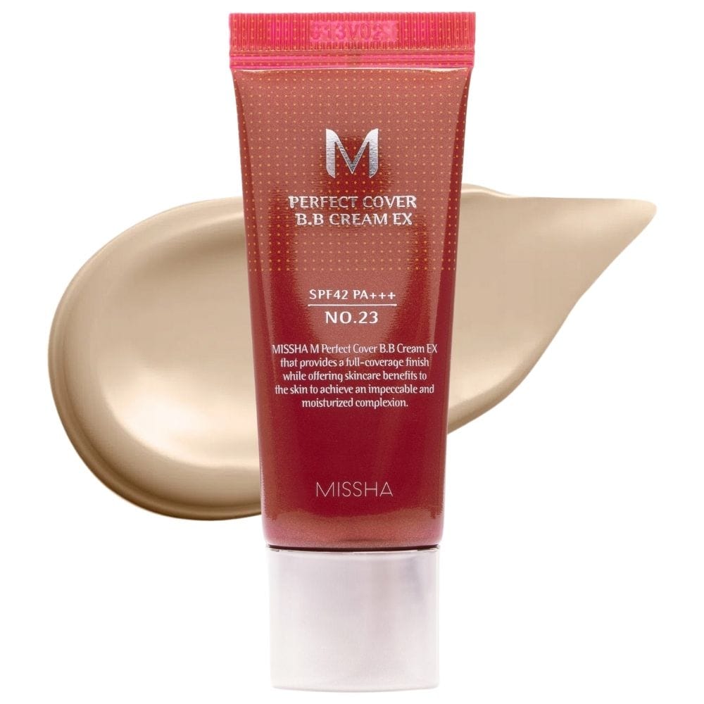 Missha Missha M Perfect Cover Ex Krem BB z SPF42 odcień No.23 Natural Beige - 20 ml — Składniki i ocena