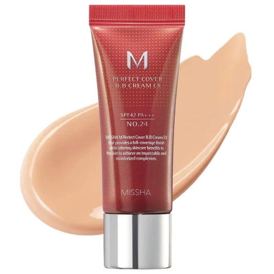 Missha Missha M Perfect Cover Ex Krem BB z SPF42 odcień No.24 Cool Natural Beige - 20 ml