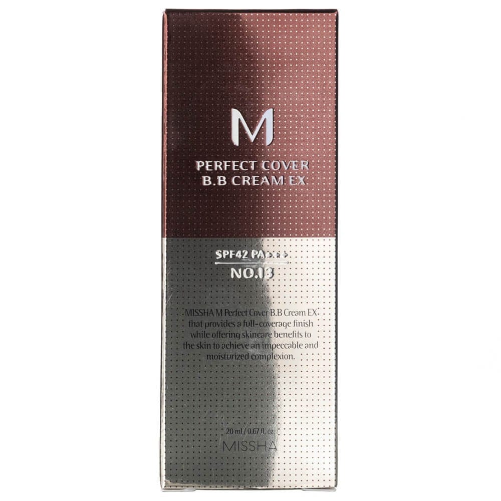 Missha Missha M Perfect Cover Krem BB odcień Bright Beige No 13 - 20 ml