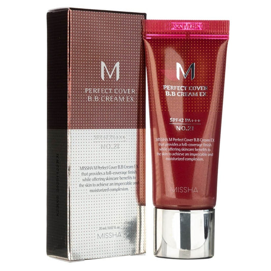 Missha Missha M Perfect Cover Krem BB odcień Light Beige No 21 - 20 ml