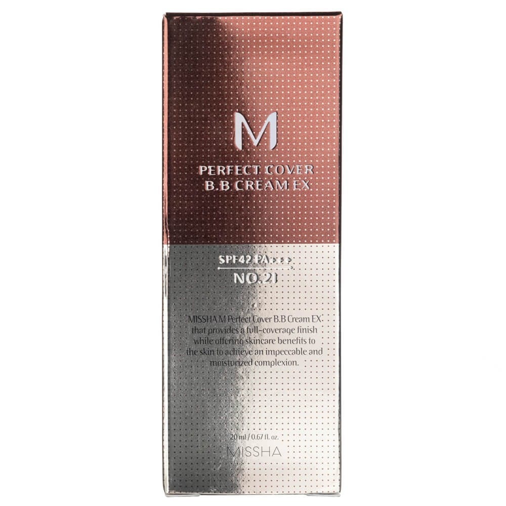 Missha Missha M Perfect Cover Krem BB odcień Light Beige No 21 - 20 ml