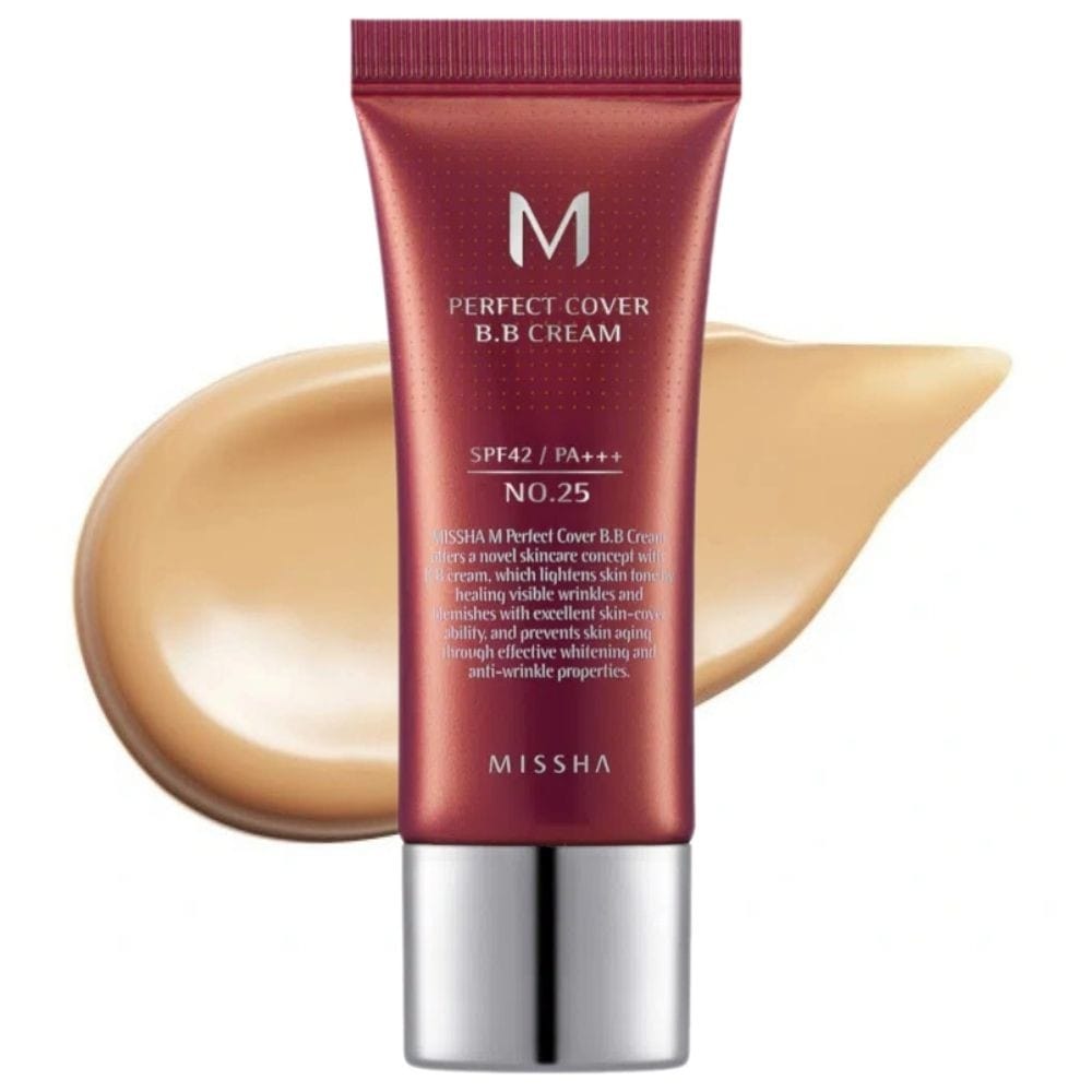 Missha Missha M Perfect Cover Krem BB odcień Warm Beige No 25 KOR - 20 ml — Składniki i ocena