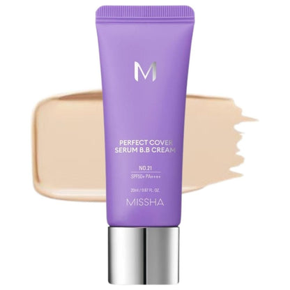 Missha Missha M Perfect Cover Krem BB z serum SPF50+ odcień 21 - 20 ml