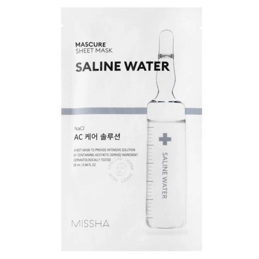 Missha Missha Mascure AC Przeciwtrądzikowa maska w płachcie z solanką - 28 ml
