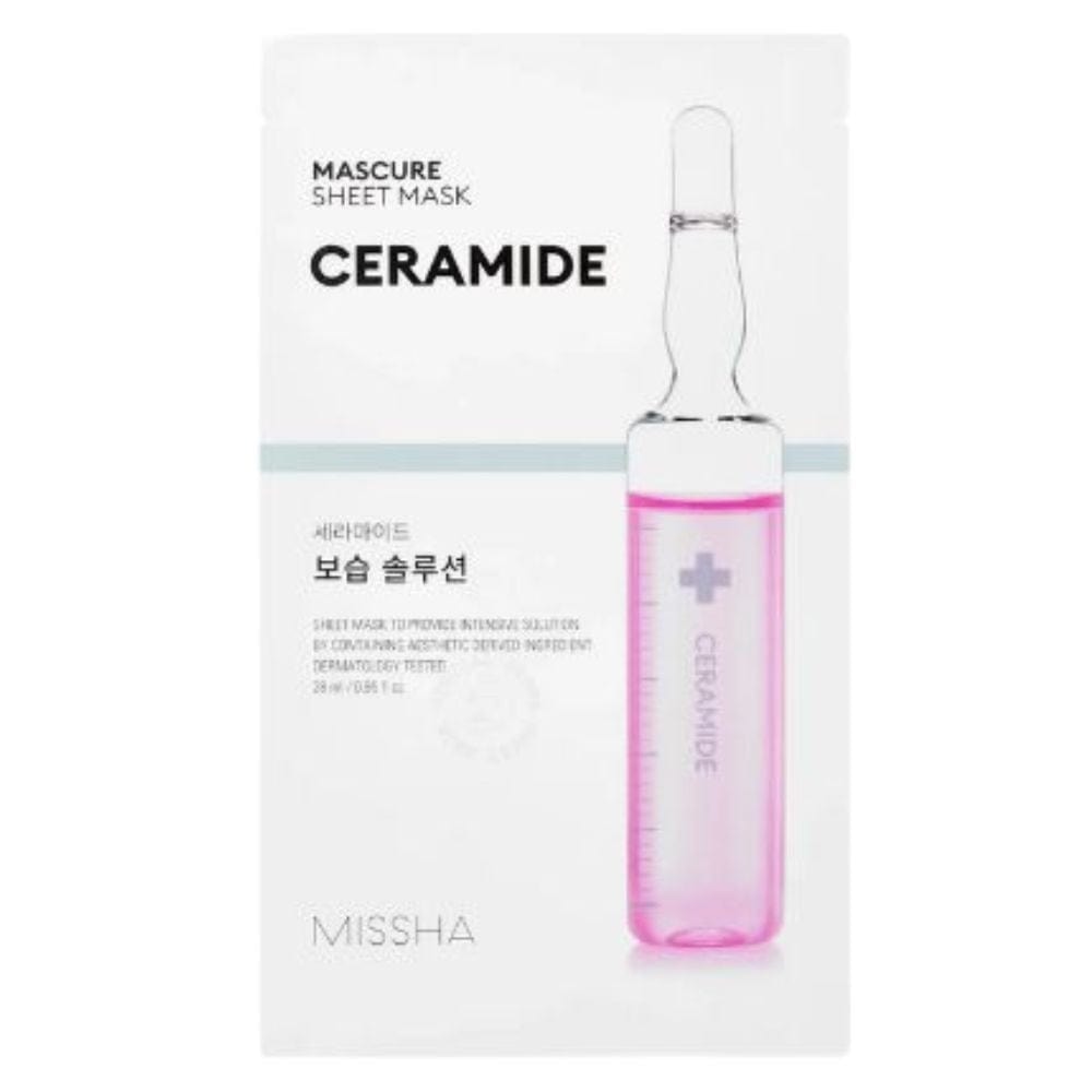 Missha Missha Mascure Łagodząca maska z ceramidami - 28 ml — Inhaltsstoffe i ocena
