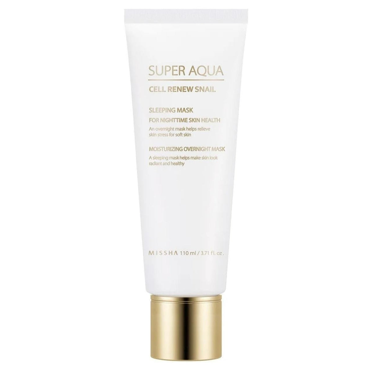 Missha Missha Super Aqua Cell Renew Snail Sleeping Mask Nocna maska do twarzy ze śluzem ślimaka - 110 ml