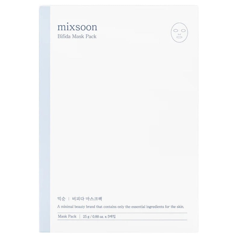 Mixsoon Mixsoon Maski regenerujące z bifidobakteriami Bifida Mask Pack - 5 sztuk