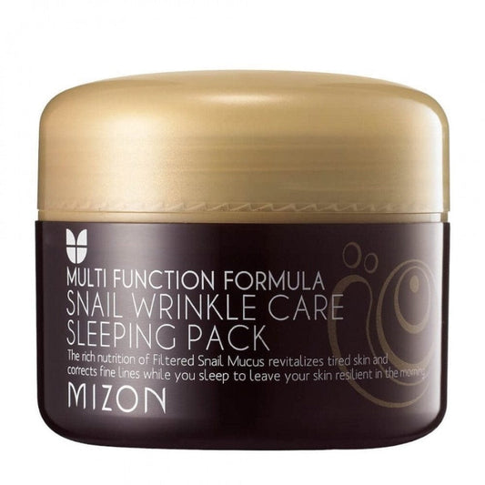 Mizon Mizon Przeciwzmarszczkowy krem/maska na noc Snail Wrinkle Care Sleeping Pack - 80 ml