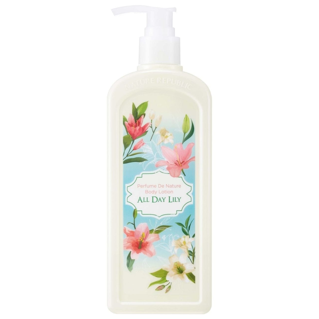 Nature Republic Nature Republic Body Lotion Nawilżający balsam do ciała, Lilia dnia - 345 ml — Składniki i ocena
