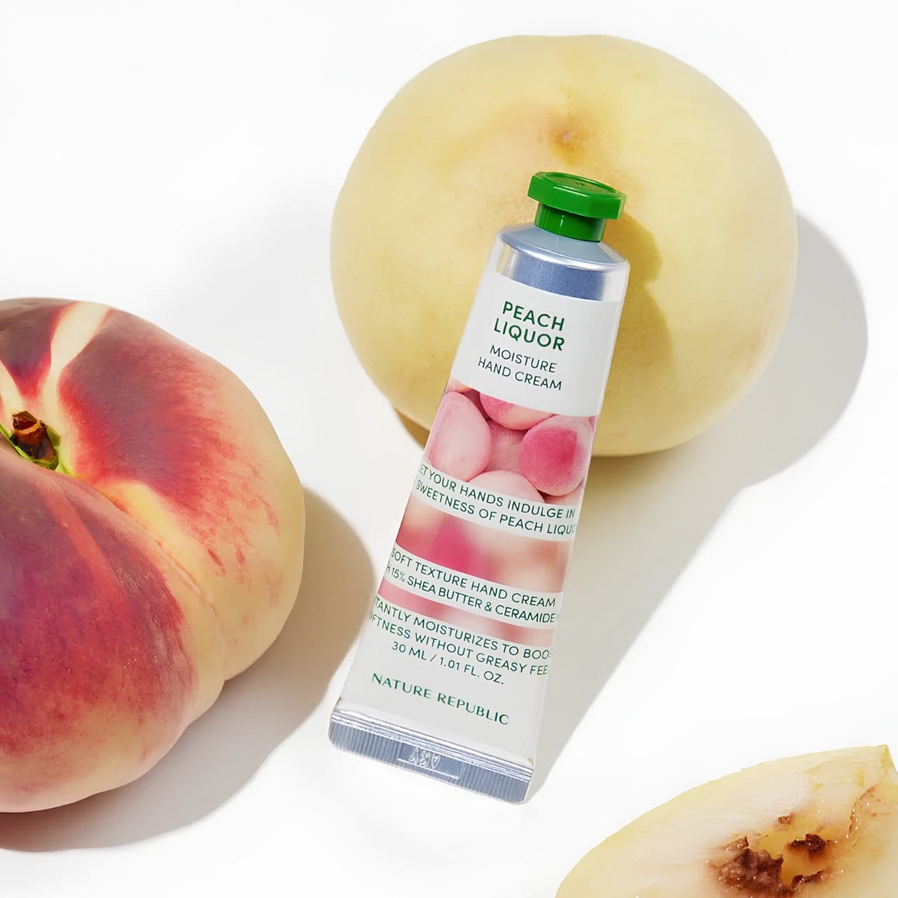Nature Republic Nature Republic Hand Nature Krem do rąk, likier brzoskwiniowy - 30 ml