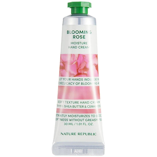 Nature Republic Nature Republic Hand Nature Rose Nawilżający krem do rąk różany - 30 ml