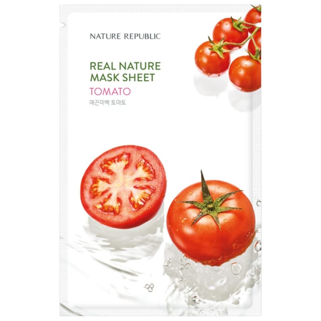 Nature Republic Nature Republic Real Nature Maska w płachcie z ekstraktem z pomidora - 23 ml — Składniki i ocena