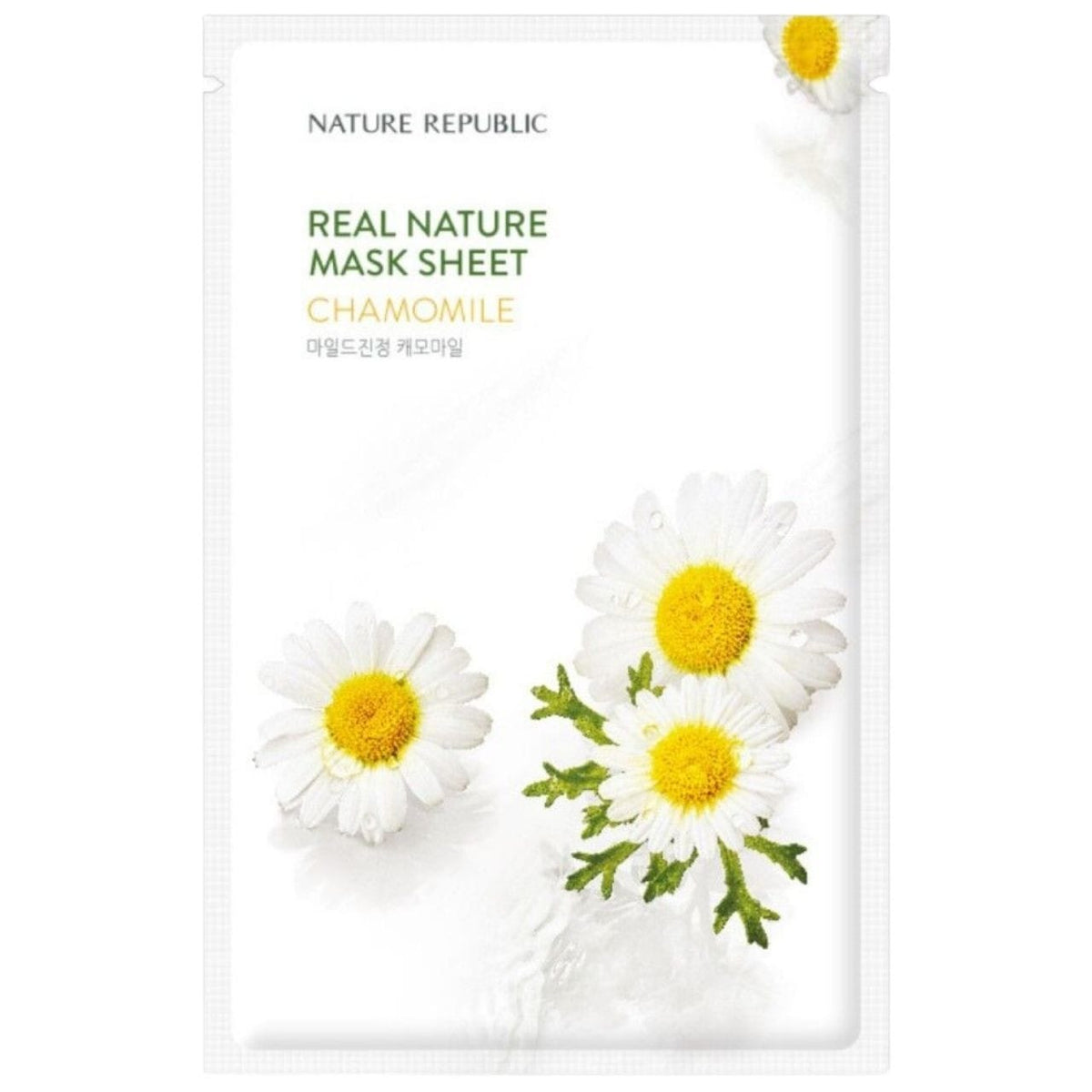 Nature Republic Nature Republic Real Nature Maska w płachcie z ekstraktem z rumianku - 23 ml — Składniki i ocena