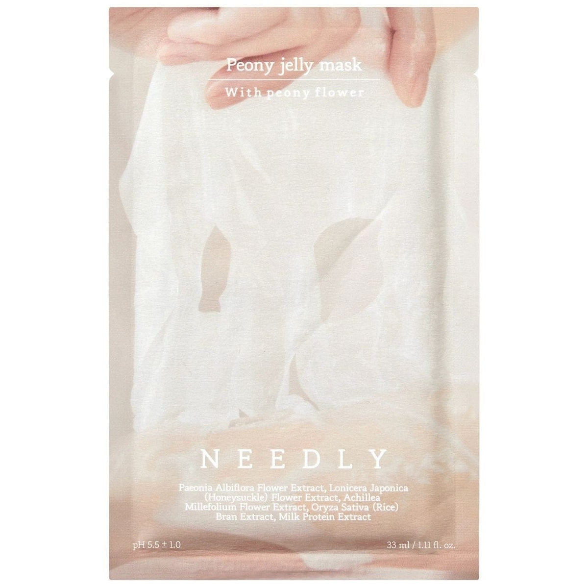 Needly Needly Peony Jelly Nawilżająca maska w płachcie z piwonią - 33 ml — Inhaltsstoffe i ocena