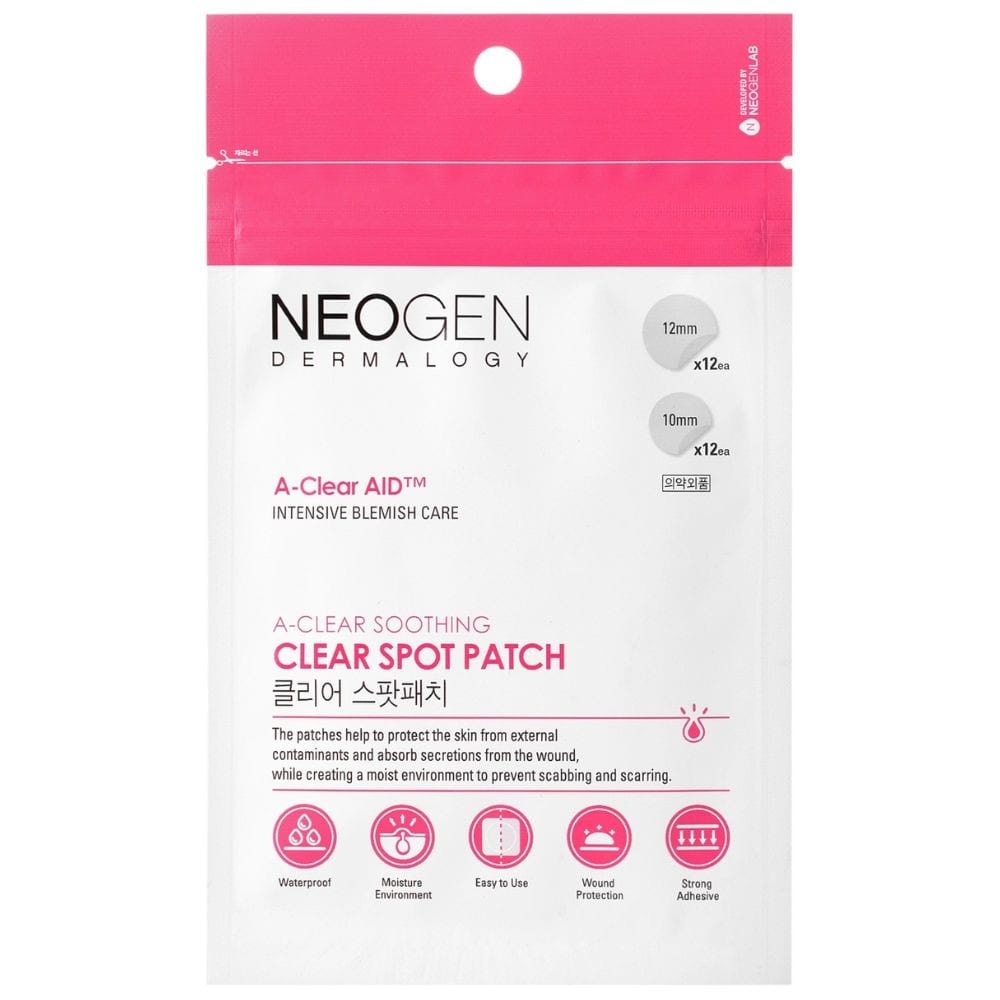 Neogen Dermatology Neogen Dermalogy A-Clear Plasterki na niedoskonałości - 24 sztuki