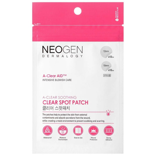 Neogen Dermatology Neogen Dermalogy A-Clear Plasterki na niedoskonałości - 24 sztuki