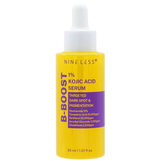 Nine Less Nine Less B-Boost Serum rozjaśniające z 1% kwasem kojowym - 30 ml