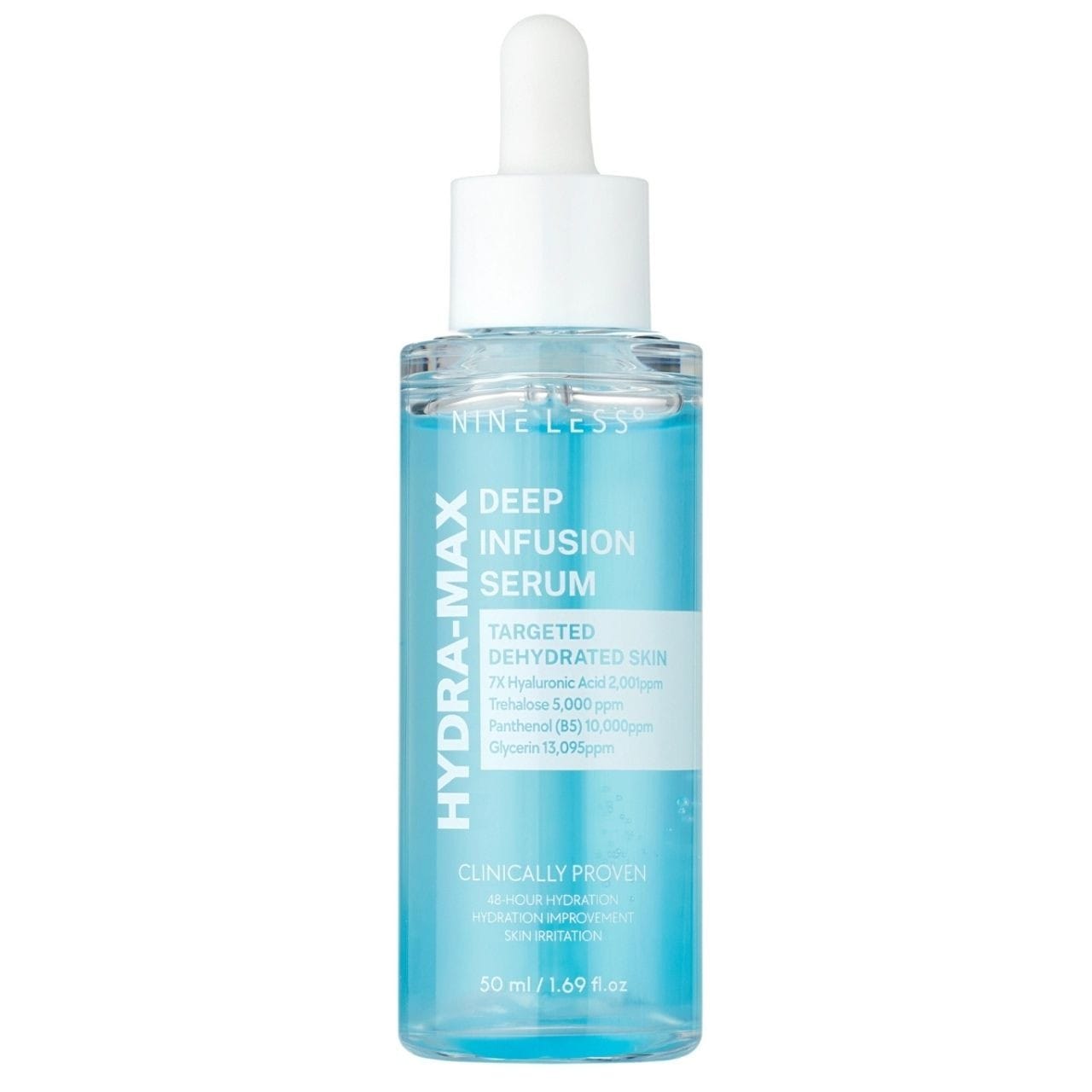 Nine Less Nine Less Hydra-Max Deep Infusion Serum Nawilżające serum do twarzy - 50 ml