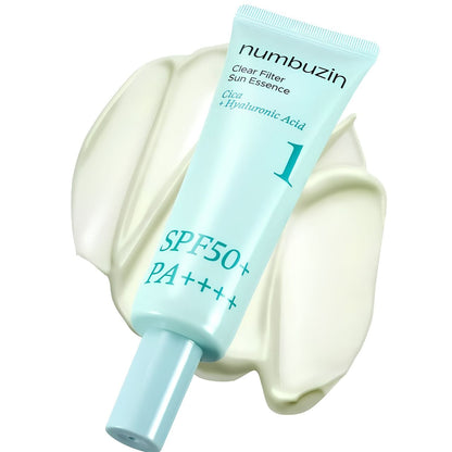 Numbuzin Numbuzin No.1 Clear Filter Esencja z filtrem SPF50+ nawilżająca - 50 ml