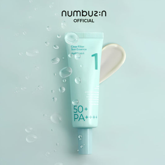 Numbuzin Numbuzin No.1 Clear Filter Esencja z filtrem SPF50+ nawilżająca - 50 ml