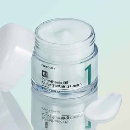 Numbuzin Numbuzin No.1 Pantothenic B5 Active Kojący krem do twarzy - 80 ml