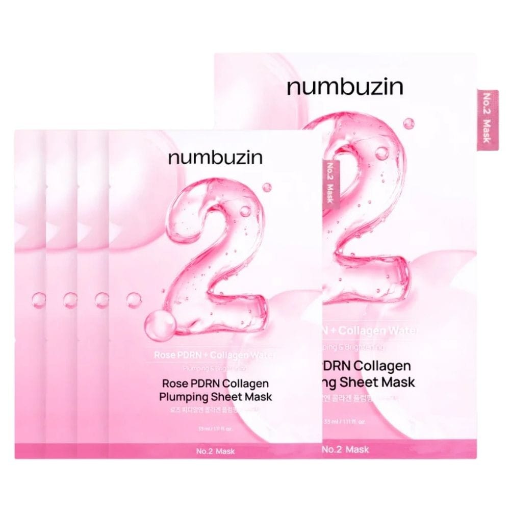 Numbuzin Numbuzin No.2 Regenerująca maska z kolagenem - 4 sztuki