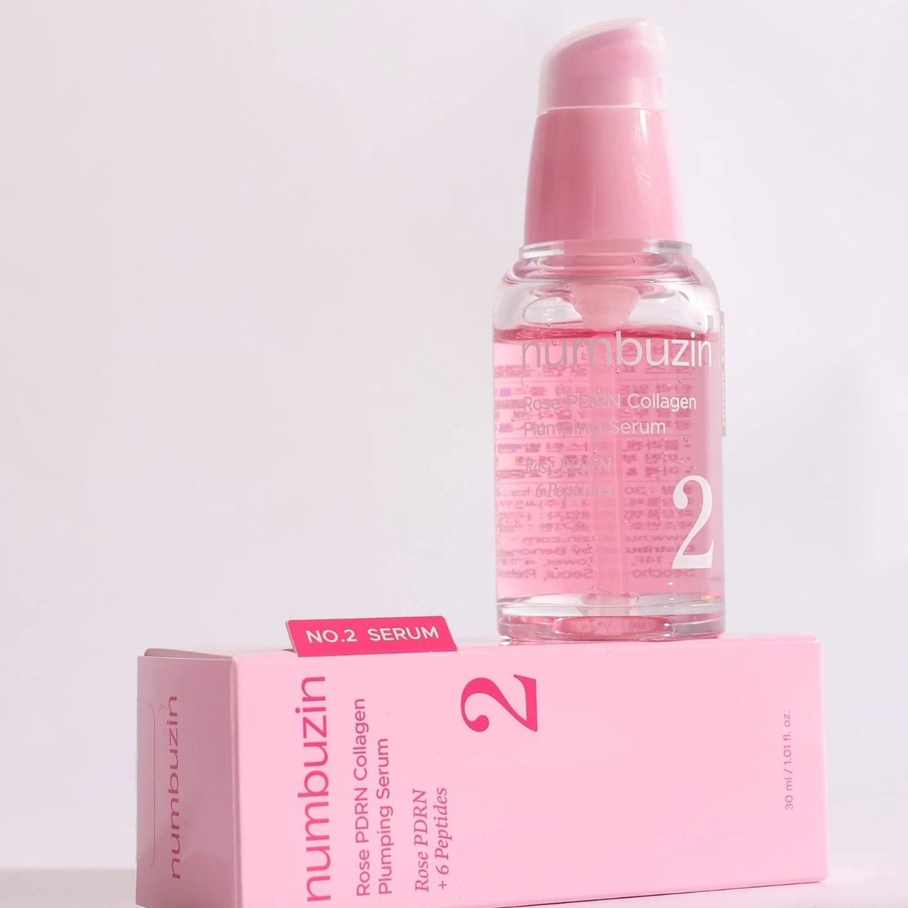 Numbuzin Numbuzin No.2 Rose PDRN Collagen Ujędrniające serum - 30 ml