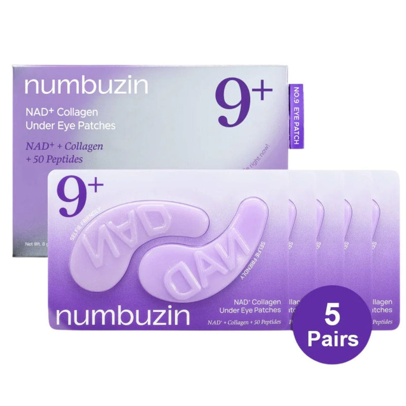 Numbuzin NO.9 NAD+ Hydrożelowe płatki pod oczy - 10 sztuk