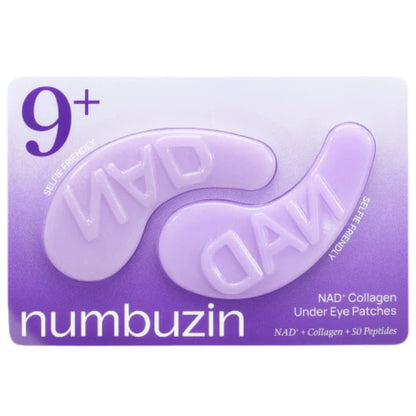 Numbuzin Numbuzin NO.9 NAD+ Hydrożelowe płatki pod oczy - 10 sztuk