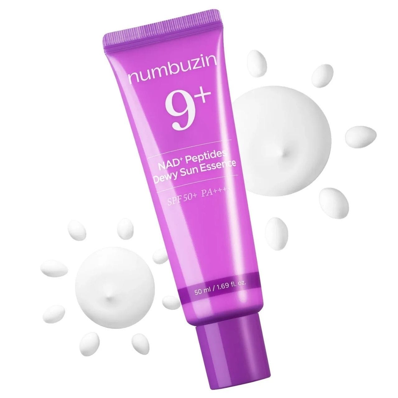 Numbuzin Numbuzin No.9 NAD Peptides Dewy Sun Essence Nawilżająca esencja przeciwsłoneczna SPF50+ - 50 ml