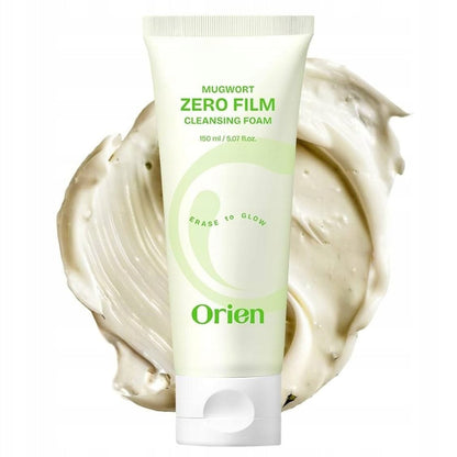 Orien Orien Mugwort Zero Film Delikatna pianka do mycia twarzy - 150 ml