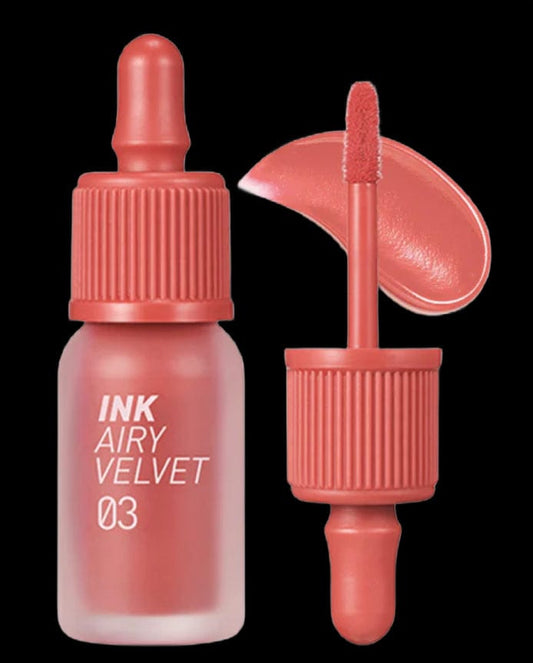 Peripera Peripera Pomadka w płynie Ink Airy Velvet 03 Cartoon Coral - 4 g