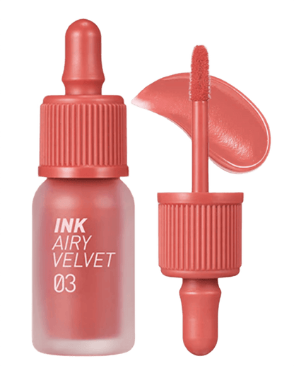 Peripera Peripera Pomadka w płynie Ink Airy Velvet 03 Cartoon Coral - 4 g
