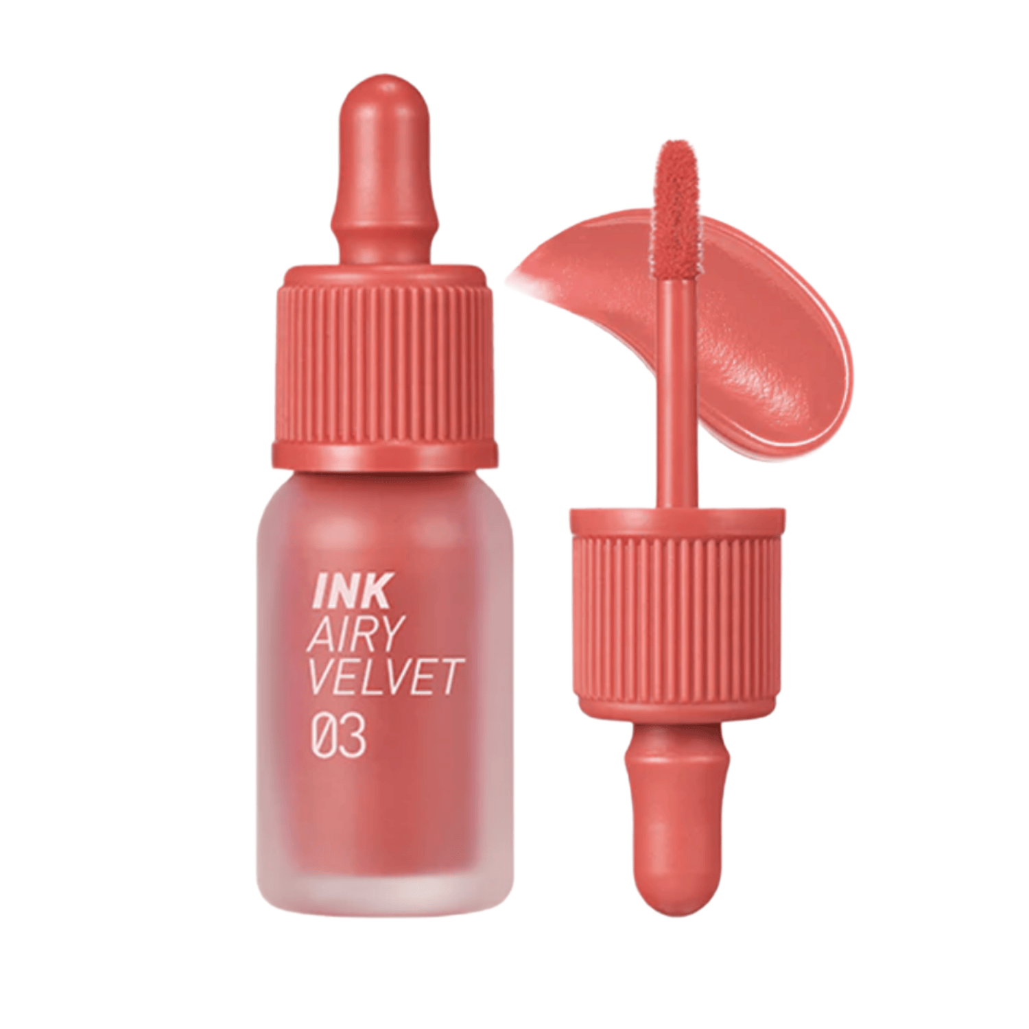 Peripera Peripera Lippenstift flüssig Ink Airy Velvet 03 Cartoon Coral - 4 g — Inhaltsstoffe i ocena