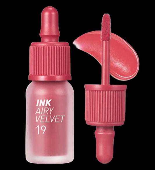 Peripera Peripera Pomadka w płynie Ink Airy Velvet 19 Elf Light Rose - 4 g