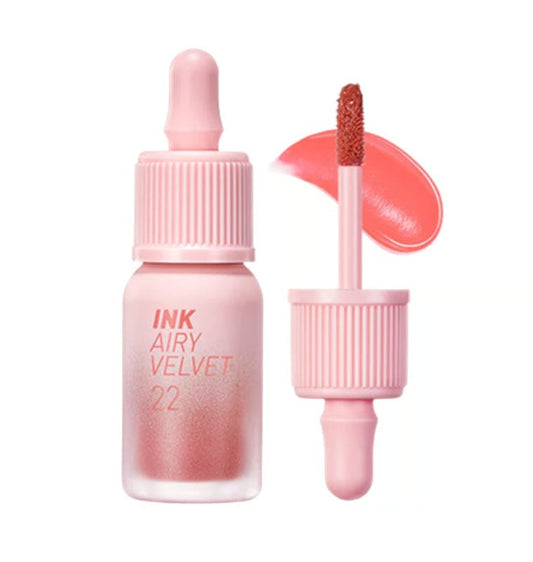 Peripera Peripera Pomadka w płynie Ink Airy Velvet 22 Center Peach - 4 g