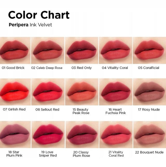 Peripera Peripera Pomadka w płynie Ink Velvet 22 Bouquet Nude - 4 g